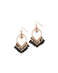 Белые серьги от Shashi