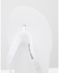 Мужские белые сланцы от Hugo Boss