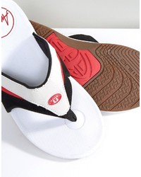 Мужские белые сланцы от Animal