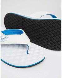 Мужские белые сланцы от Original Penguin