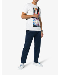 Мужские белые сланцы от Kenzo