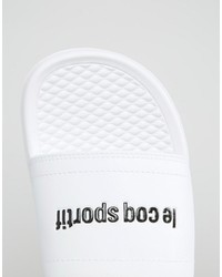 Мужские белые сланцы от Le Coq Sportif