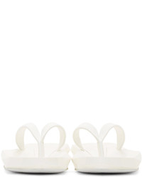 Мужские белые сланцы от Julius