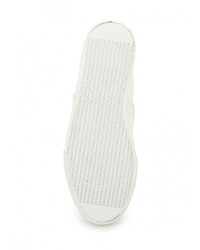 Мужские белые слипоны из плотной ткани от Affex