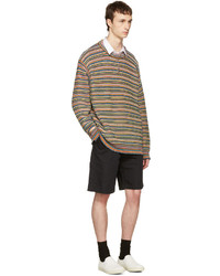 Мужские белые слипоны из плотной ткани от Stella McCartney