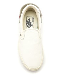 Женские белые слипоны от À La Garçonne