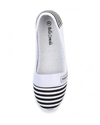 Женские белые слипоны от Bella Comoda