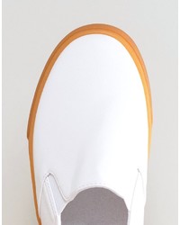 Женские белые слипоны от Asos