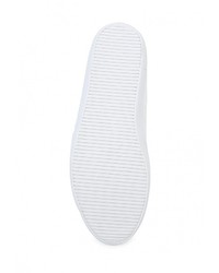 Мужские белые слипоны от Lacoste