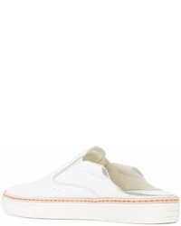 Женские белые слипоны от Maison Margiela