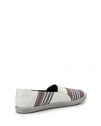 Мужские белые слипоны от Tommy Hilfiger