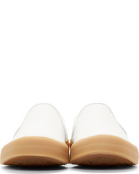 Мужские белые слипоны от Junya Watanabe