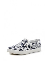 Женские белые слипоны от WS Shoes