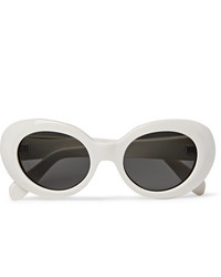 Мужские белые солнцезащитные очки от Acne Studios
