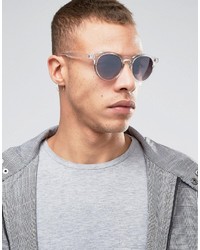 Мужские белые солнцезащитные очки от Jack and Jones