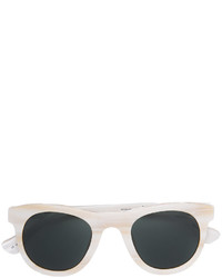 Мужские белые солнцезащитные очки от Linda Farrow