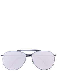 Мужские белые солнцезащитные очки от Thom Browne