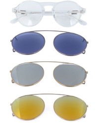 Женские белые солнцезащитные очки от Westward Leaning
