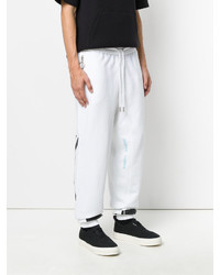 Мужские белые спортивные штаны с принтом от Off-White