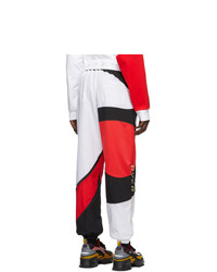 Мужские белые спортивные штаны с принтом от Reebok By Pyer Moss