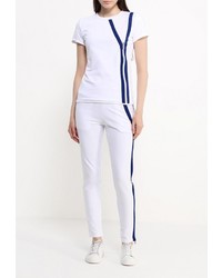 Женские белые спортивные штаны от Bikkembergs