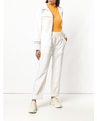 Женские белые спортивные штаны от Ganni