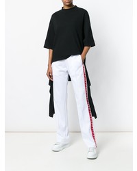 Женские белые спортивные штаны от MSGM