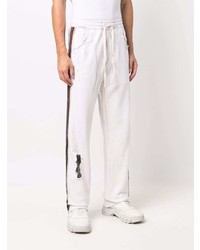 Мужские белые спортивные штаны от Alchemist