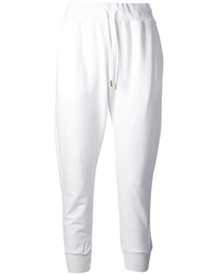 Женские белые спортивные штаны от DSquared