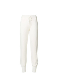 Женские белые спортивные штаны от Ermanno Scervino