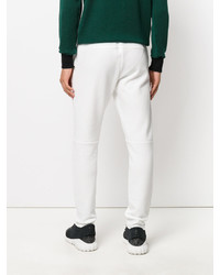 Мужские белые спортивные штаны от Fendi