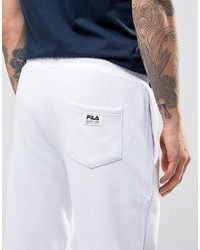 Мужские белые спортивные штаны от Fila