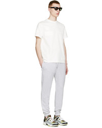 Мужские белые спортивные штаны от Kenzo