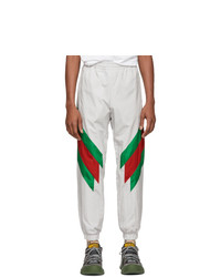 Мужские белые спортивные штаны от Gucci
