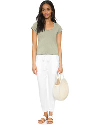 Женские белые спортивные штаны от Sundry