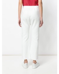 Женские белые спортивные штаны от R13