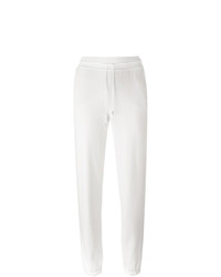 Женские белые спортивные штаны от Loro Piana