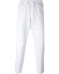 Мужские белые спортивные штаны от Love Moschino