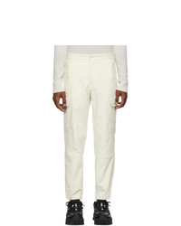 Мужские белые спортивные штаны от Moncler Genius
