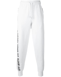 Мужские белые спортивные штаны от Off-White