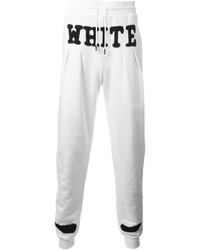 Мужские белые спортивные штаны от Off-White