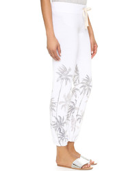 Женские белые спортивные штаны от Sundry