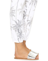 Женские белые спортивные штаны от Sundry