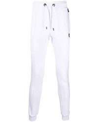 Мужские белые спортивные штаны от Philipp Plein
