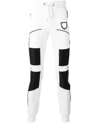 Мужские белые спортивные штаны от Philipp Plein