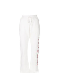 Женские белые спортивные штаны от R13