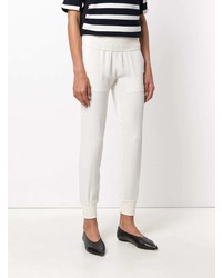 Женские белые спортивные штаны от Theory