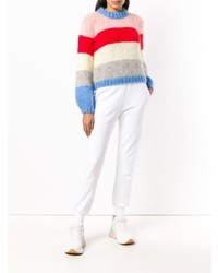 Женские белые спортивные штаны от Twin-Set