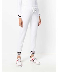 Женские белые спортивные штаны от Thom Browne