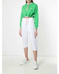 Женские белые спортивные штаны от Gcds